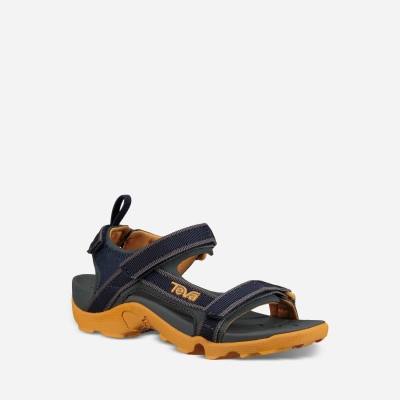 Teva Tanza Kids' Navy Hiking Sandals CA54188 Canada Sale